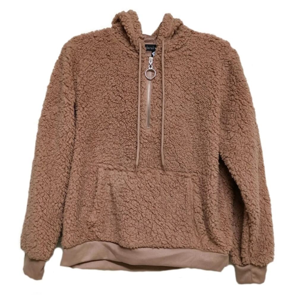 Derek Heart Brown Pullover Hoodie